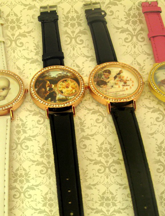 ceasuri femei personalizate, mari cu cristale